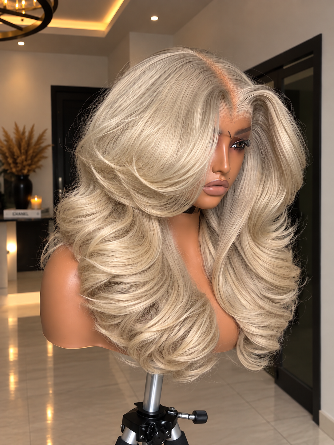 Raw Luxury Blonde 7×7 HD Lace Wig – 300g